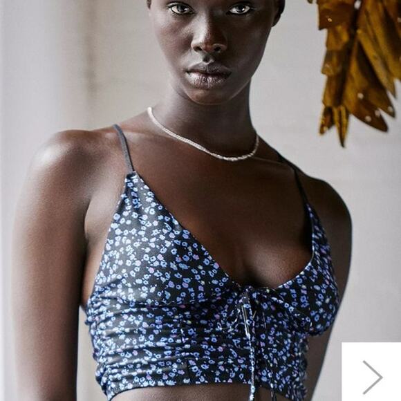 Urban Outfitters Other - Urban Outfitters Out From Under Houdini Ruched Black Longline Corset siz…
